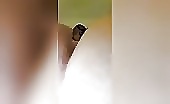 Cheeky ass leaking shit 