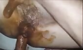 Messy couple and shit bang 