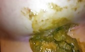 Sloppy shit squeezing out of my ass