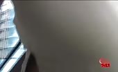 Japanese office babe caught pooping